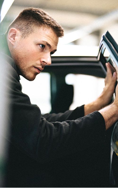 Barkeeper bei der Arbeit